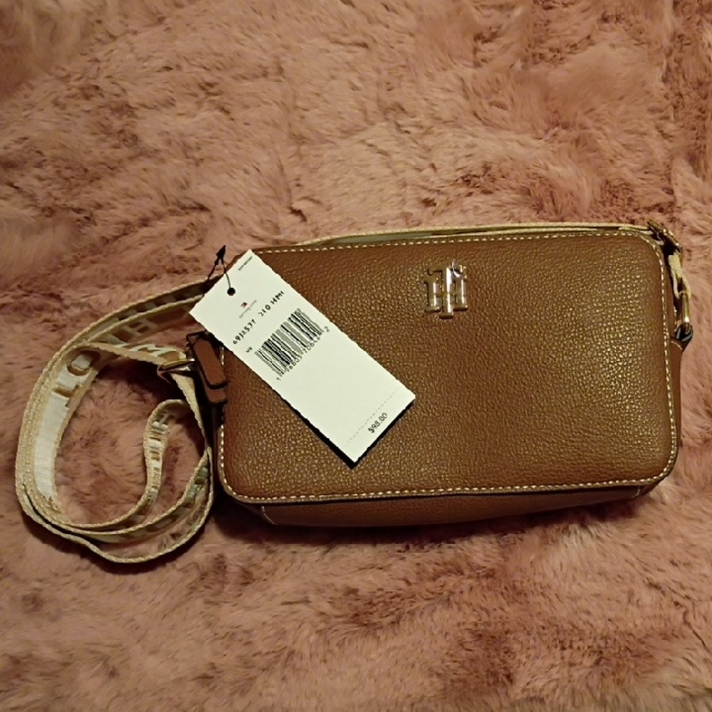 Tommy Hilfiger Brown Crossbody Bag